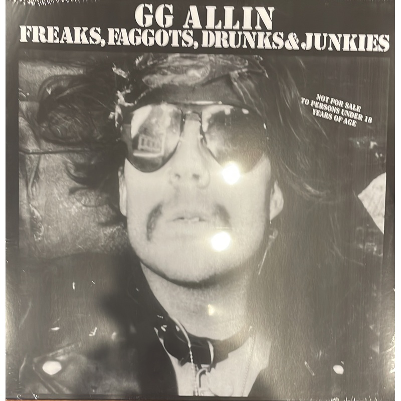 ALLIN, GG – Freaks, Faggots, Drunks & Junkies [LP]