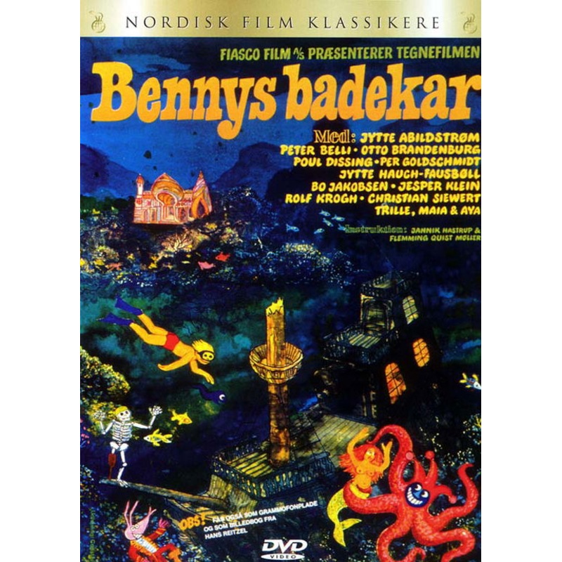 Bennys Badekar (DVD) (2000)