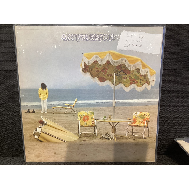 [USED] NEIL YOUNG On The Beach LP