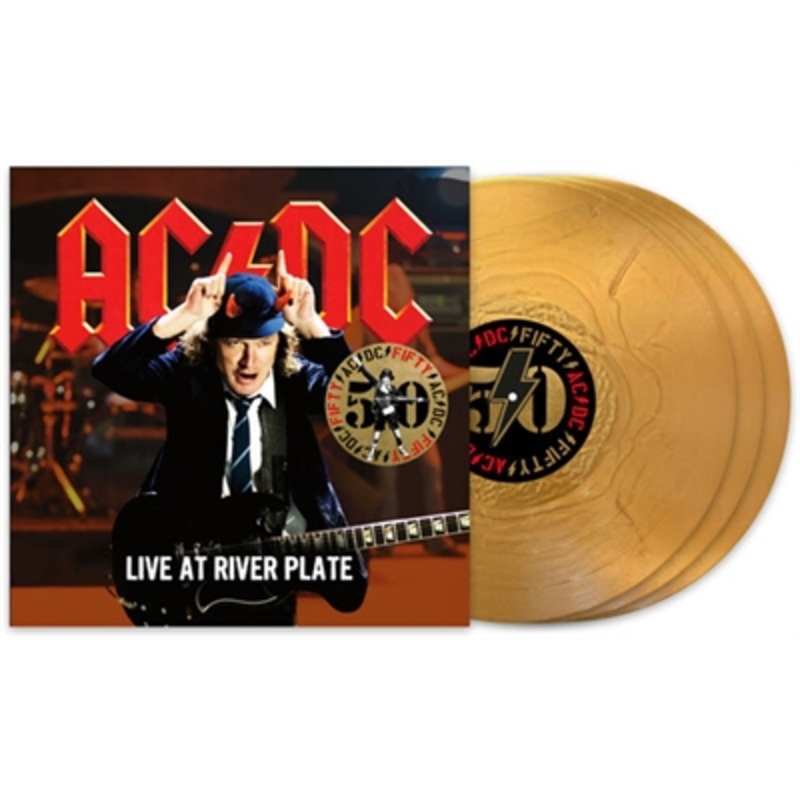 AC/DC – Live At River Plate (50th Anniversary Limited Edition Gold Vinyl) – VINYL LP