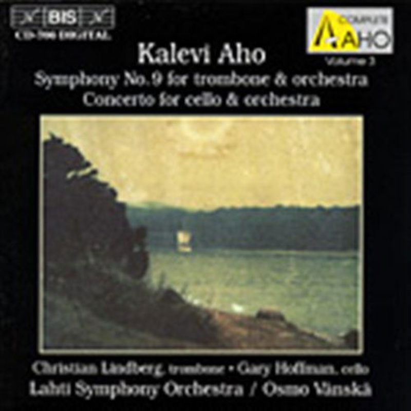 Aho / Lindberg,christian / Lahti So, Vanska  Sym #9 for Trombone & Orch / Cto for Cello & Orch (CD) (1995)