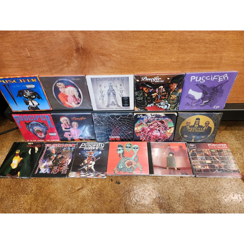 (Partial) Puscifer Discography CD Bundle (15 items)
