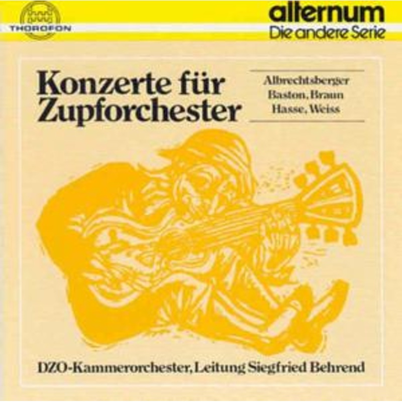 Albrechtsberger / Behrend / Dzo Chamber Orchestra  Concerts for Zupforchester (CD) (1988)