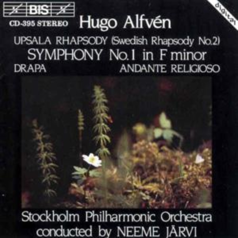 Alfven / Jarvi / Stockholm Philharmonic  Symphony 1 (CD) (1994)