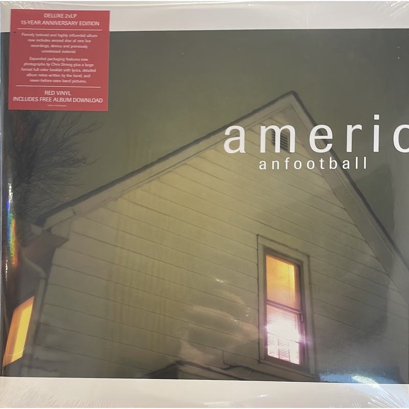 AMERICAN FOOTBALL – S/T [RED 2LP]
