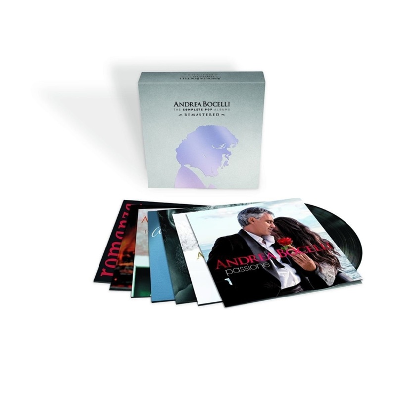 Andrea Bocelli  The Complete Pop Albums (180g Vinyl 7LP Box Set)  Roxy Disc House