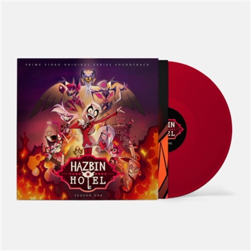 Various Artists – Hazbin Hotel (Original Soundtrack) (Fire Red Vinyl) – VINYL LP